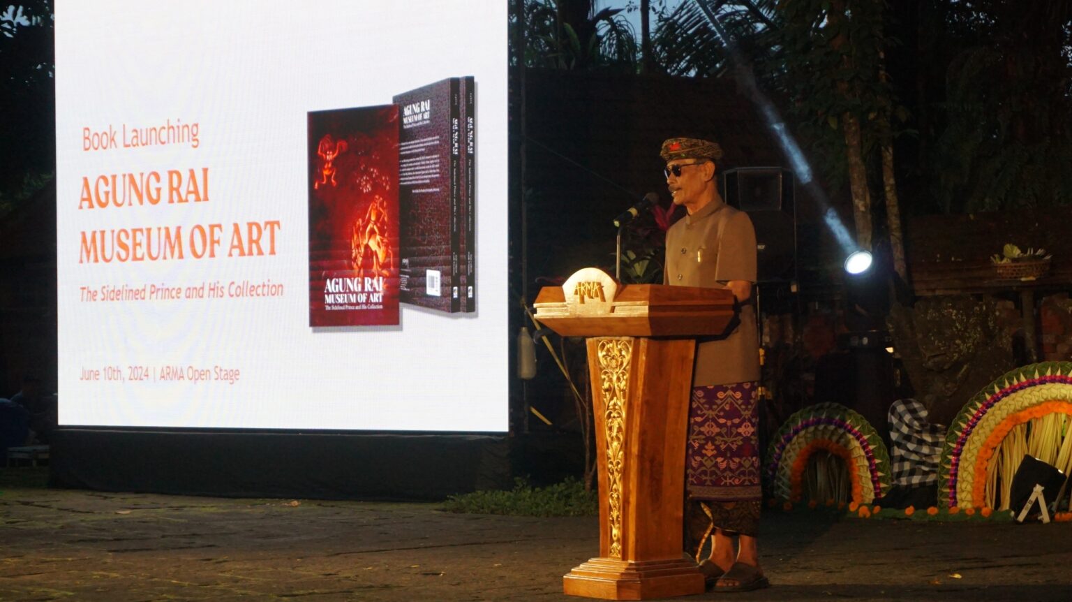 Peluncuran Buku Agung Rai Museum Of Art The Sidelined Prince And His