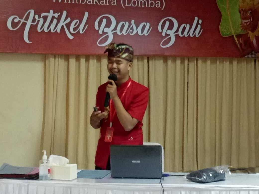  Bulan Bahasa Bali, Generasi Muda “Nyobyahang” Artikel Uji Kualitas Karya Tulis