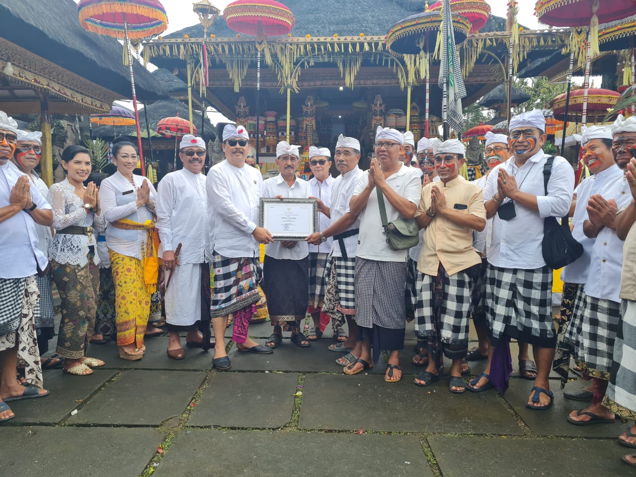 Tradisi “Ngerebeg” Desa Adat Tegallalang Ditetapkan Sebagai WBTB