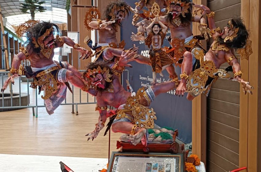  Seniman dan Kreator Ogoh-ogoh Adu Karya di Discovery Mall Bali