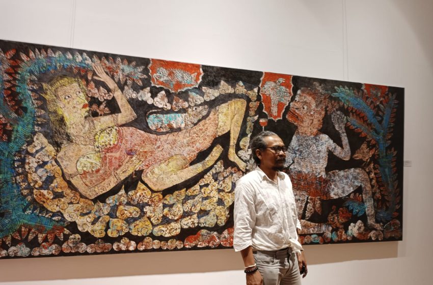  Pameran Tunggal di Santrian Gallery Sanur, Ngurah Paramartha Sajikan 18 Karya Seni
