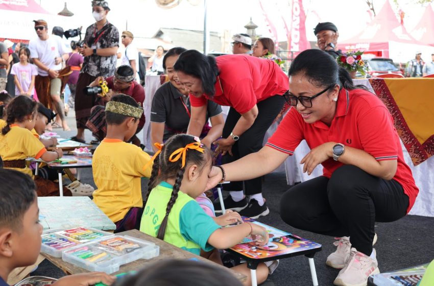  Lomba Mewarnai Festival Seni Budaya Kelurahan Sumerta, Jadi Ruang Kreatifitas dan Edukasi