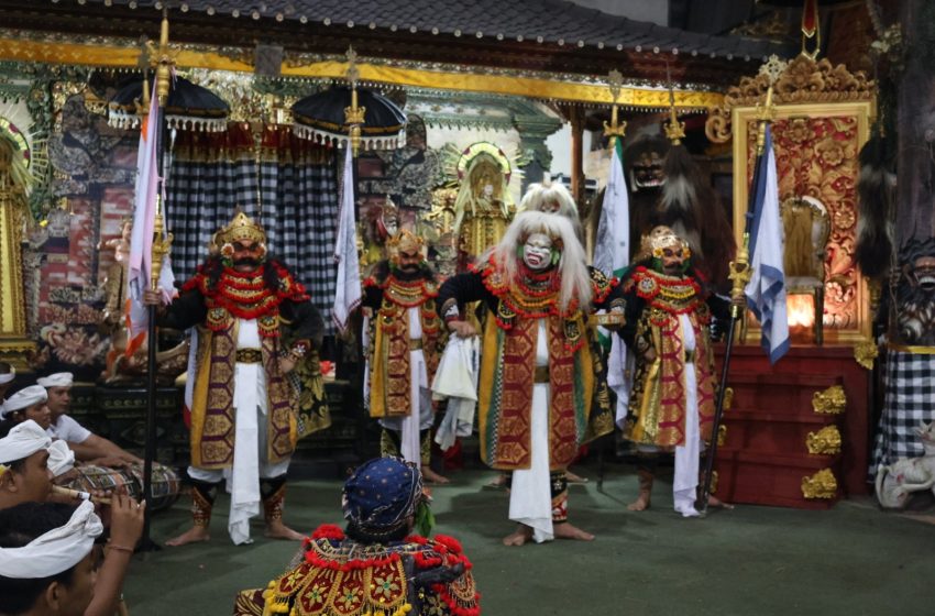  Siap Pentas di PKB, Sekaa Topeng Sanggar Seni Gases Bali Angkat ‘Nyenuk Sudamala Bhuana’