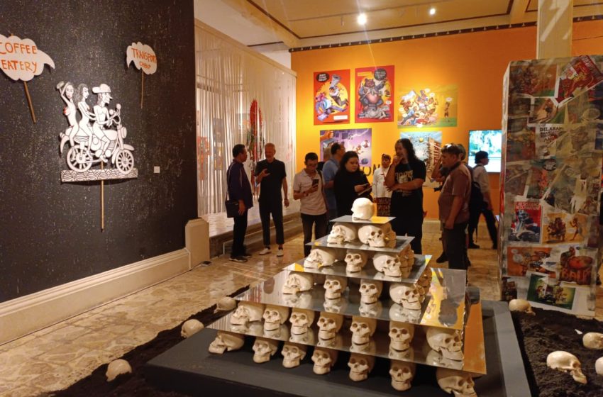  Michael Schindhelm, Made Bayak dan Gus Dark Pamerkan ‘ROOTS’ di ARMA Museum Ubud