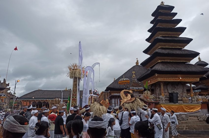  Hari Ini, Puncak Pujawali di Pura Natar Sari Apuan: 60 Tapakan Barong dari Lima Kabupaten di Bali Hadir