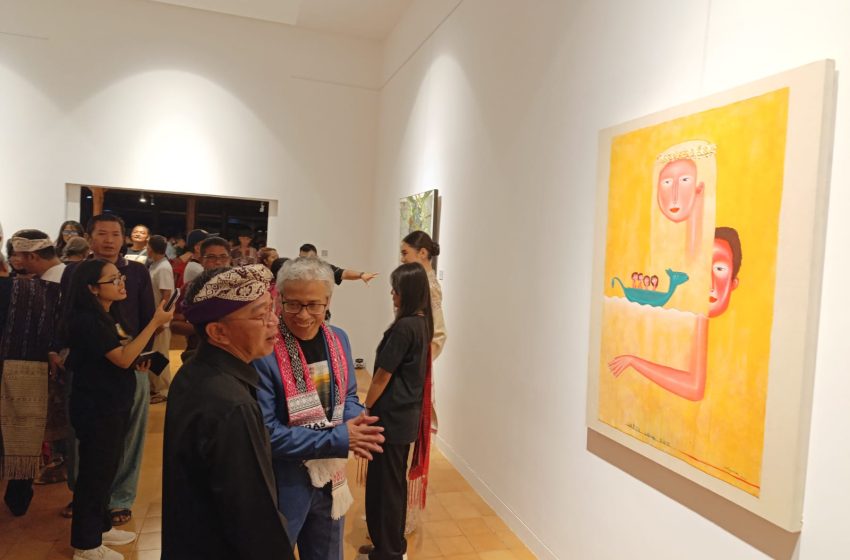  10 Perupa Kawasan Toba dan 5 Perupa Bali Pemerkan “Тoba Bali Art Project 2025” di Santrian Art Gallery Sanur