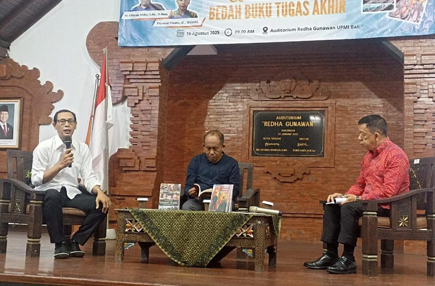  UPMI Bali Jadikan Karya Sastra dan Jurnalistik sebagai Tugas Akhir: Ini Langkah Berani dan Maju