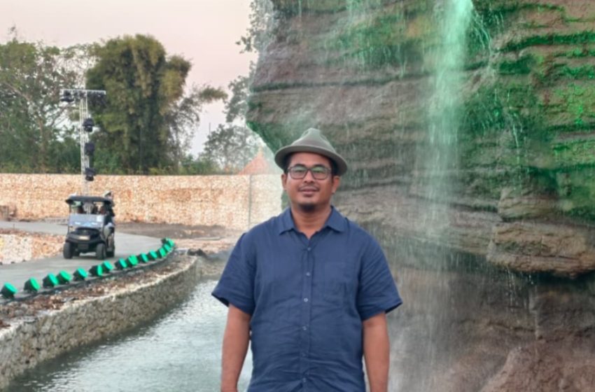  Air Terjun Buatan Karya Ketut Putrayasa, Mempesona di New Kuta Golf Pecatu
