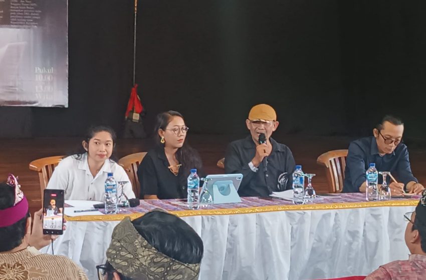  Asosiasi Seniman Singapadu Meluncurkan Tiga Buku Karya Prof. I Wayan Dibia