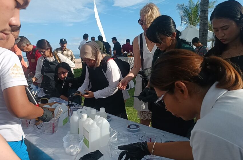  Ayodya Resort Bali Luncurkan PlasticShreds, Daur Ulang Sampah Plastik Jadi Produk Baru Bernilai