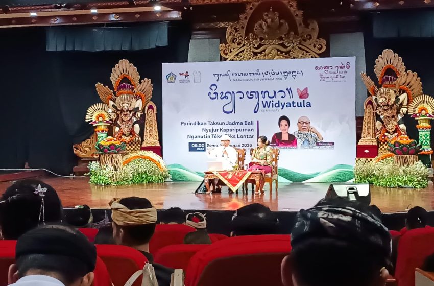  Bangkitkan Taksu Jadma Bali – Dari Seminar Bulan Bahasa Bali VII