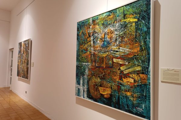 Tiga Perupa Soko Guru Pamerkan Tutur Ayu di Santrian Gallery